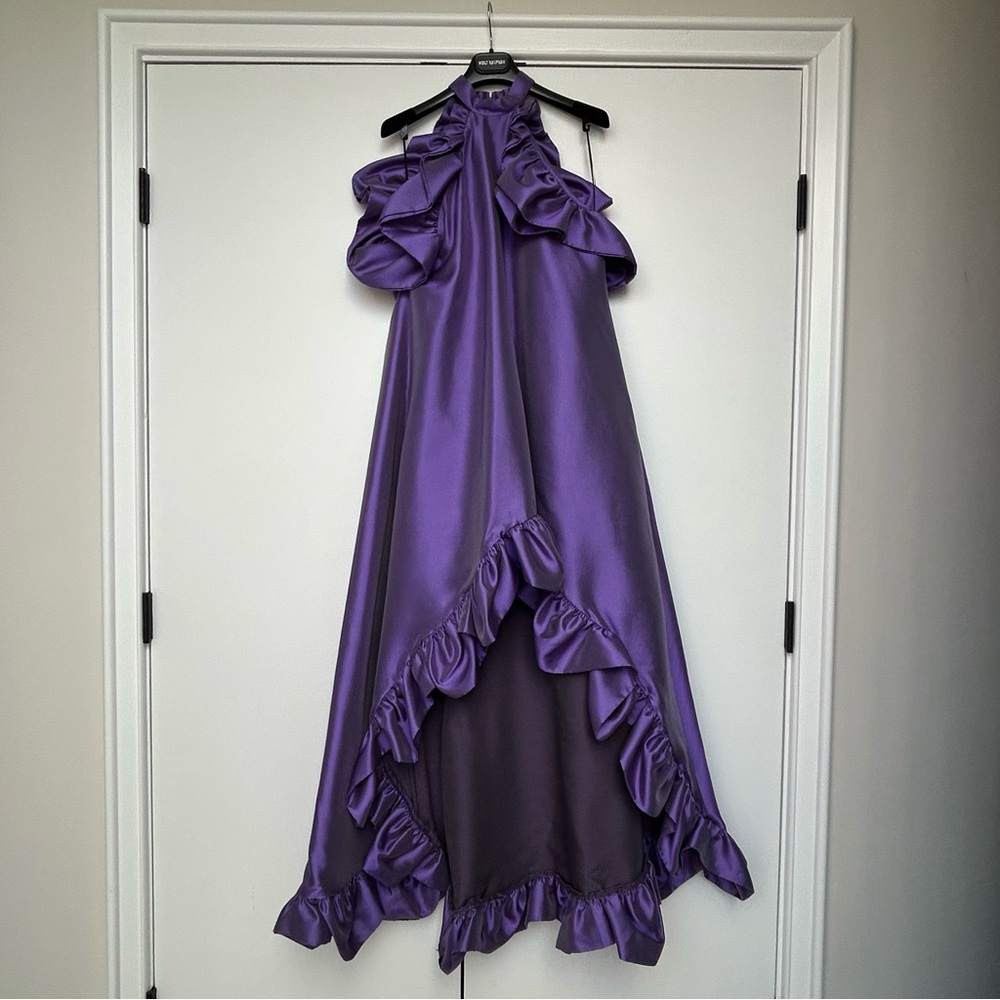 Greta Constantine Ruffle Gown